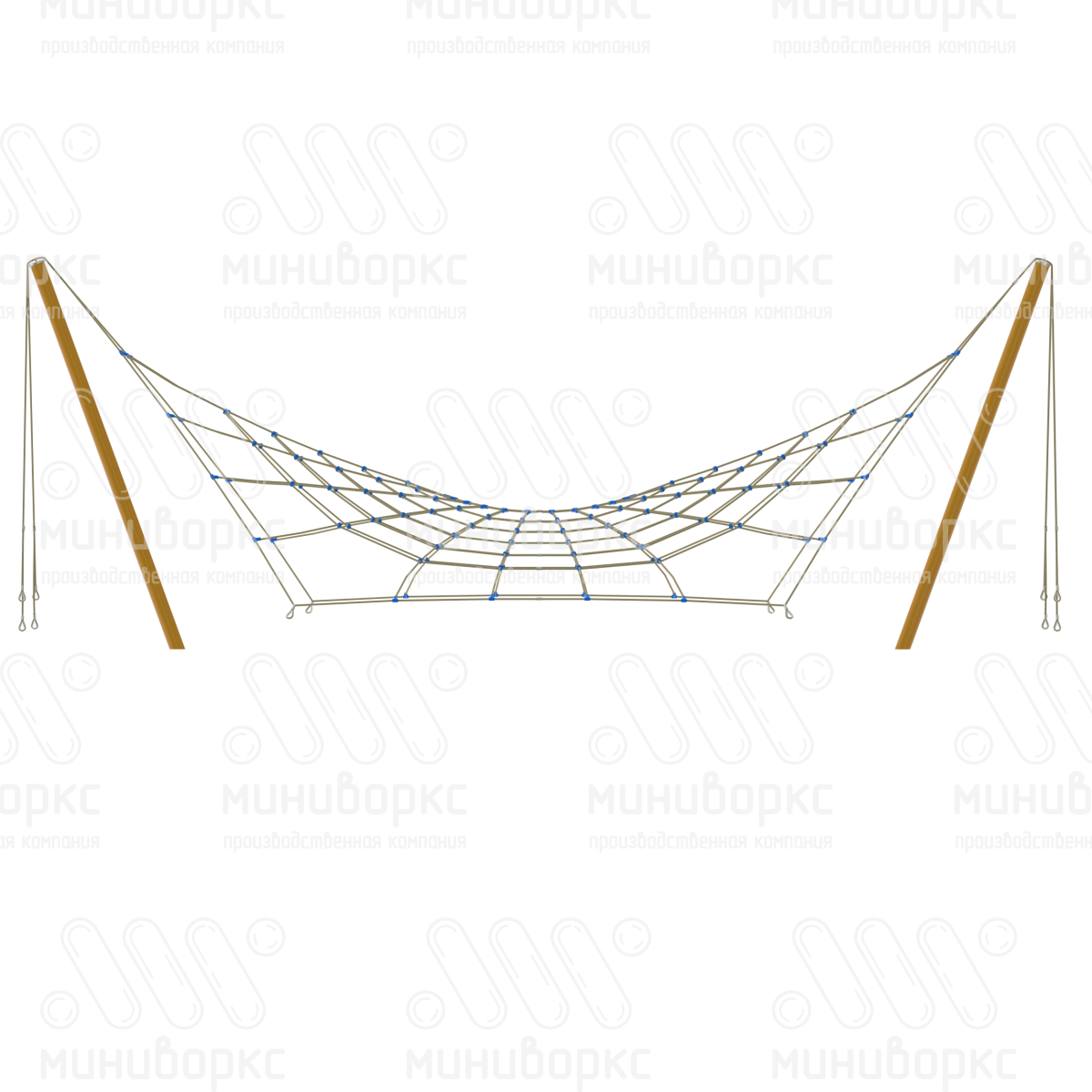 Канатные пространственные сетки – Q-1076.20-02 | картинка 3