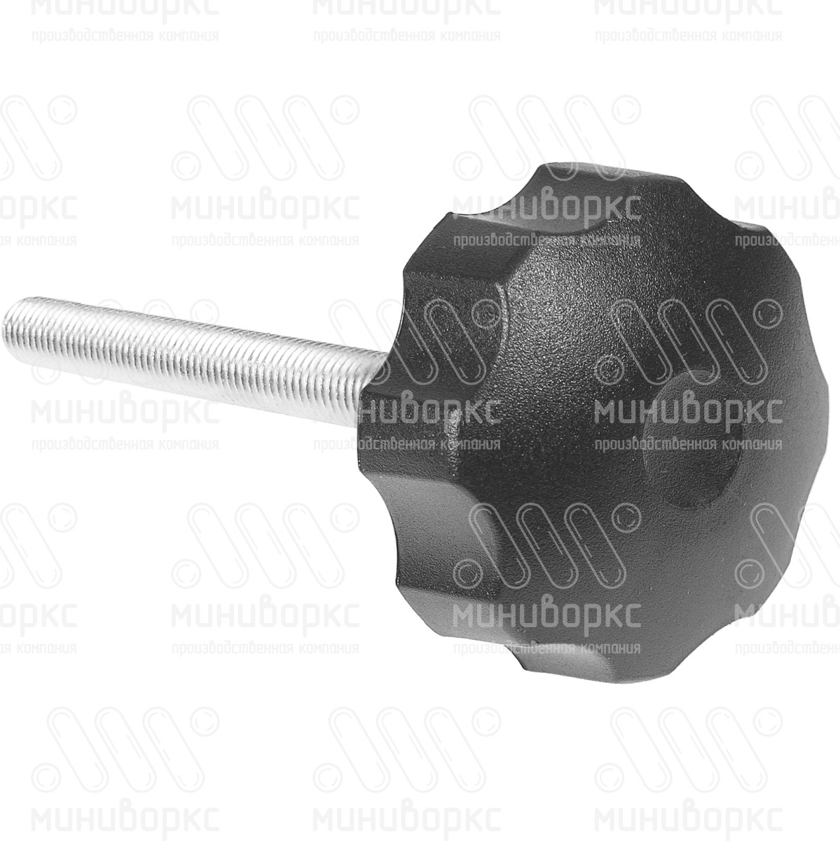Фиксатор пластиковый с рукояткой m8x180 60 – Ф60М8-180ЧН | картинка 3