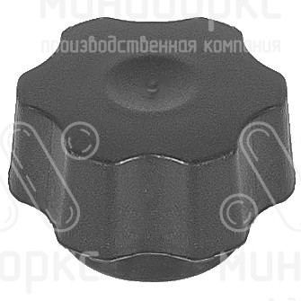 Пластиковые фиксаторы с гайкой m6 21 – Б21М6ЧН | картинка 2