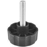 Фиксатор пластиковый с рукояткой m6x15 42 – Ф42М6-15БС