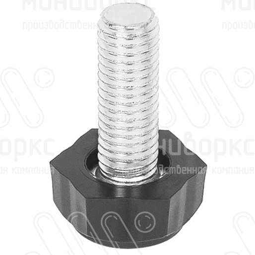 Опора резьбовая  m10x30 22 – 22М10-30ЧС | картинка 1