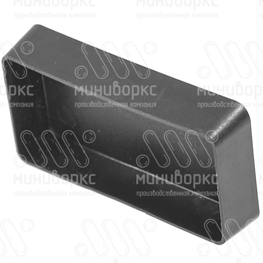 Заглушки для прямоугольной трубы 40x20 – TXTR40X20 | картинка 2