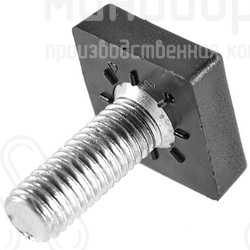 Опора резьбовая  m10x45 25x25 – LV251050-01H | картинка 3