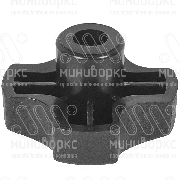 Пластиковые фиксаторы с гайкой m6 40 – Б40М6ЧЕ | картинка 1