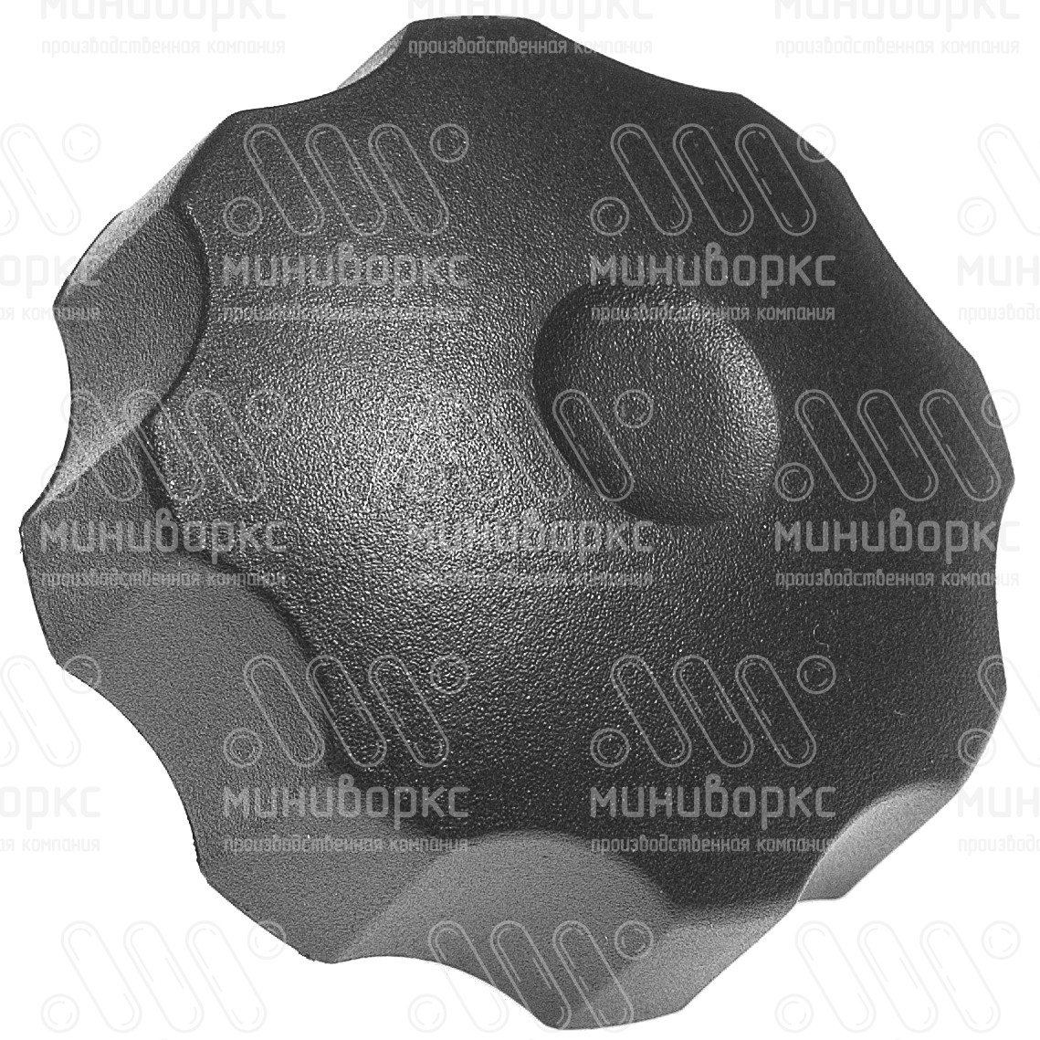 Фиксатор пластиковый с рукояткой m12x25 60 – Ф60М12-25ЧН | картинка 3