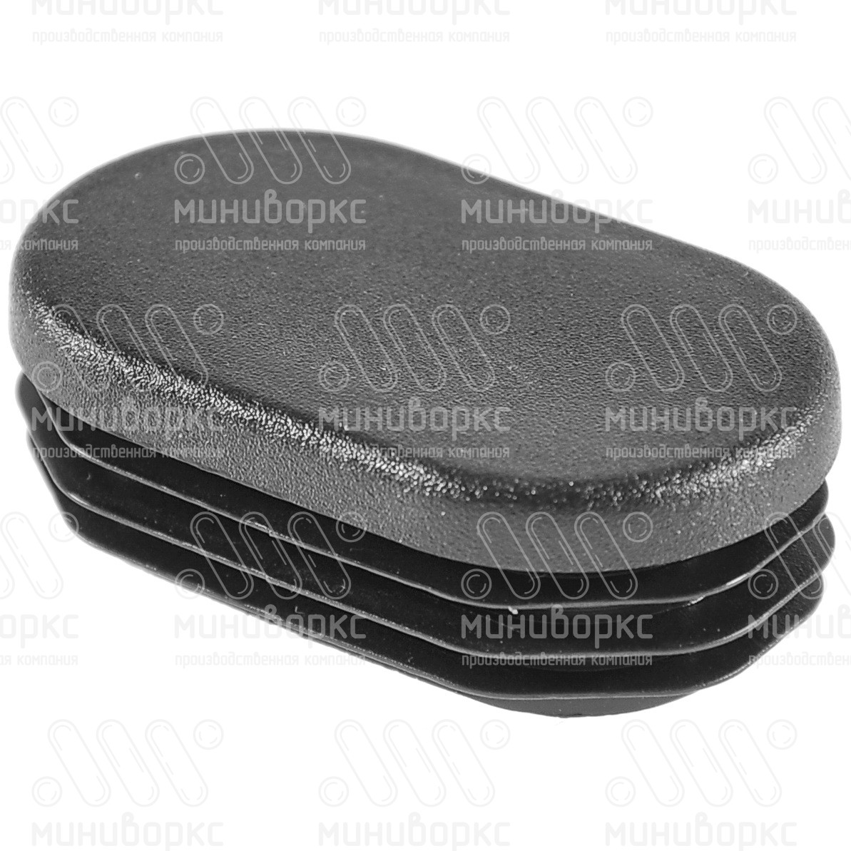 Заглушки для овальной труб 80x25 – ILO80x25 | картинка 1