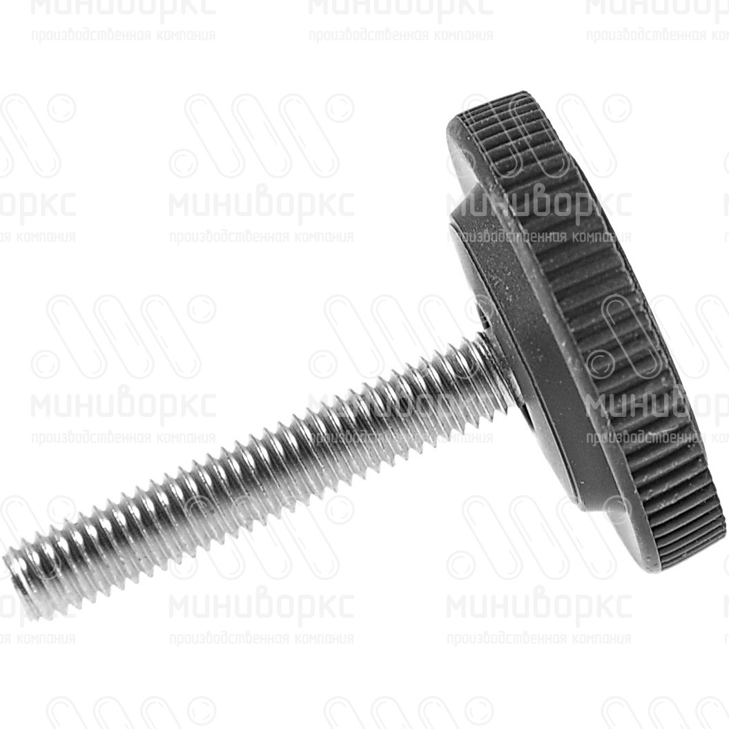 Опора резьбовая  m6x25 32 – 32М6-25ЧС | картинка 2