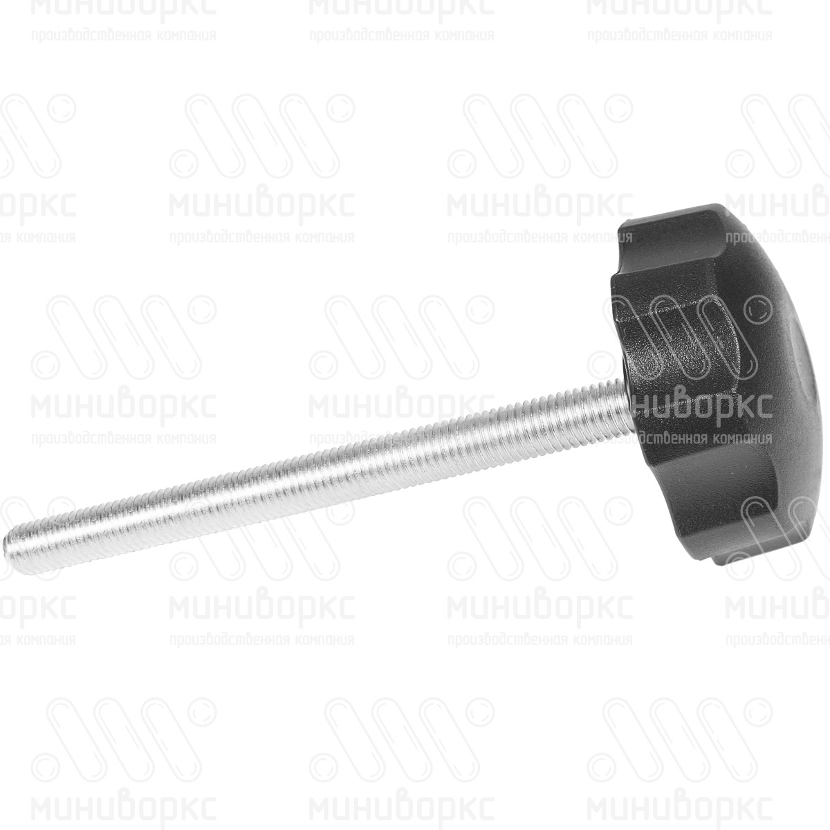 Фиксатор пластиковый с рукояткой m8x180 60 – Ф60М8-180ЧН | картинка 2